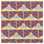 Tibet &amp; Tibetan Flag Fabric fashion / Himalayas