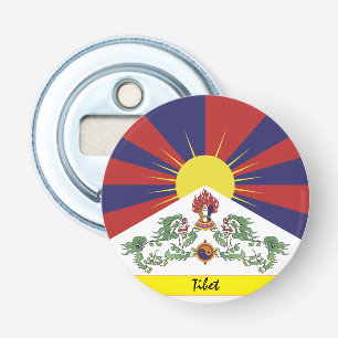 Tibet & Tibetan Flag travel fashion / Himalayas Bottle Opener