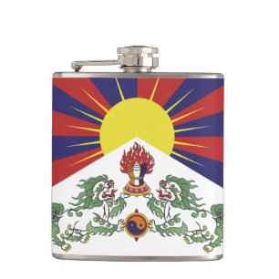 Tibet & Tibetan Flag travel, fashion / Himalayas Flask
