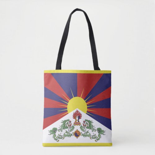 Tibet  Tibetan Flag travel fashion  Himalayas Tote Bag