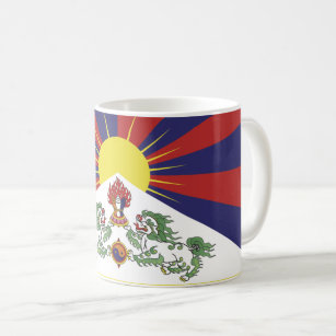 Tibet & Tibetan Flag travel party / Himalayas Coffee Mug