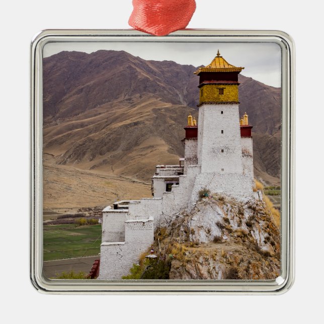 Tibet - Yumbulakhang Palace Metal Ornament (Front)