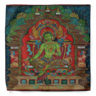 Tibetan Buddhism Green Tara Bandana