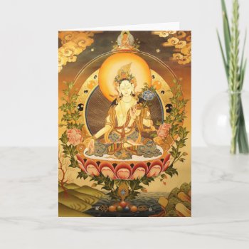 Tibetan Buddhist Art Card by Anything_Goes at Zazzle