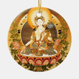 Tibetan Buddhist Art Ceramic Ornament