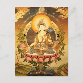 Tibetan Buddhist Art Postcard by Anything_Goes at Zazzle