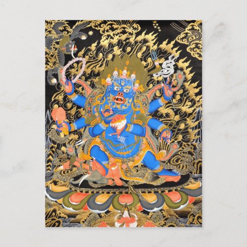 Tibetan Buddhist Art Postcard