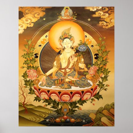 Tibetan Buddhist Art Poster