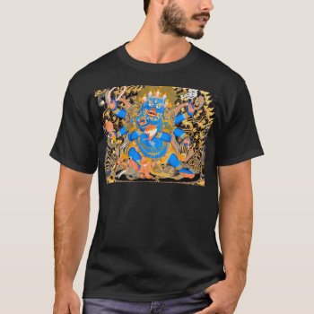 Tibetan Buddhist Art Print T-shirt by Anything_Goes at Zazzle