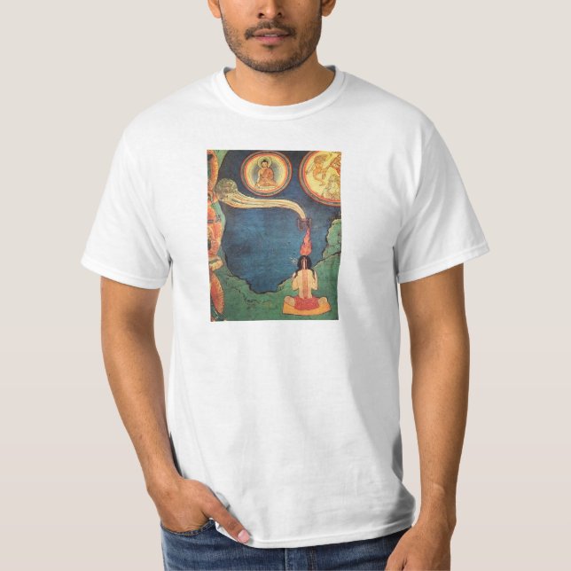 Tibetan Buddhist Depiction Of Tummo T-Shirt (Front)