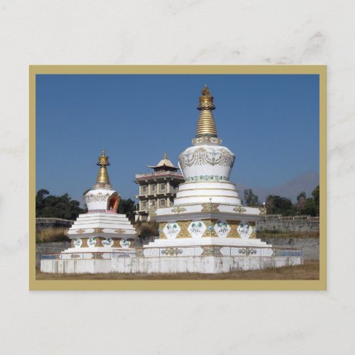 Tibetan Buddhist Stupas Postcard