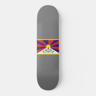 Tibetan Flag Skateboard