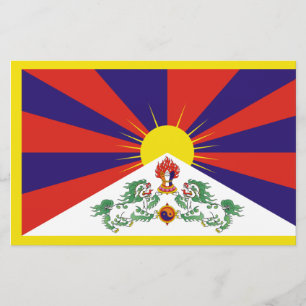 Tibetan Flag Stationery