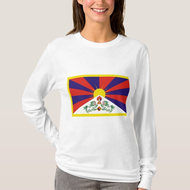 Tibetan Flag T-Shirt (Front)