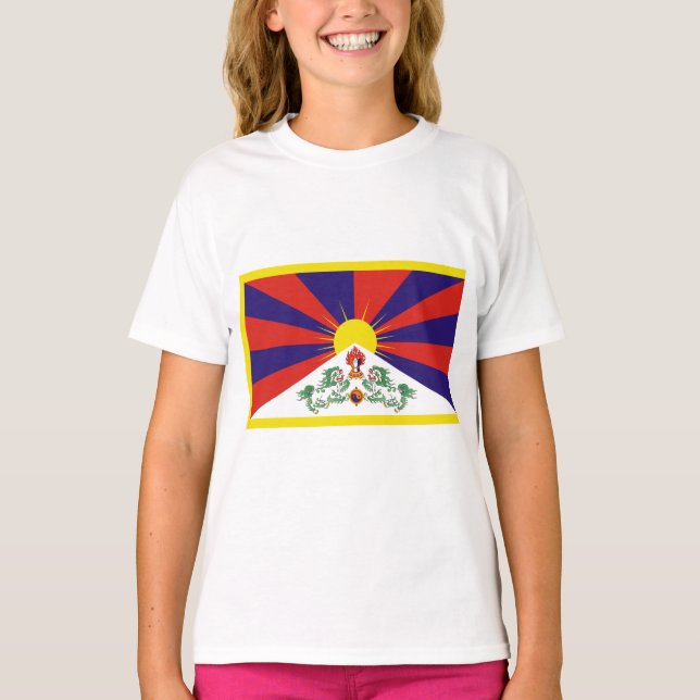 Tibetan Flag T-Shirt (Front)