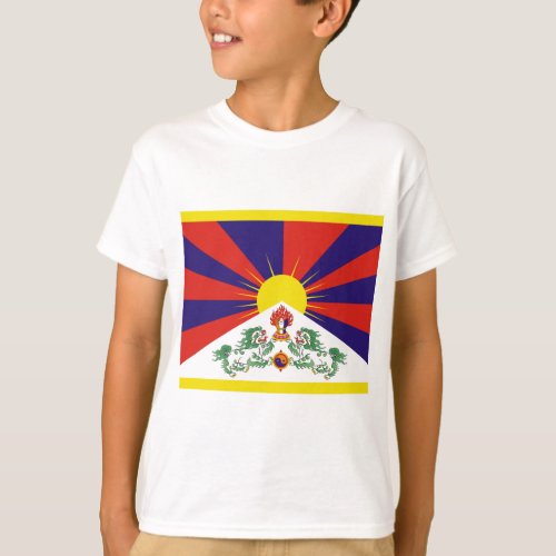 Tibetan Flag T_Shirt