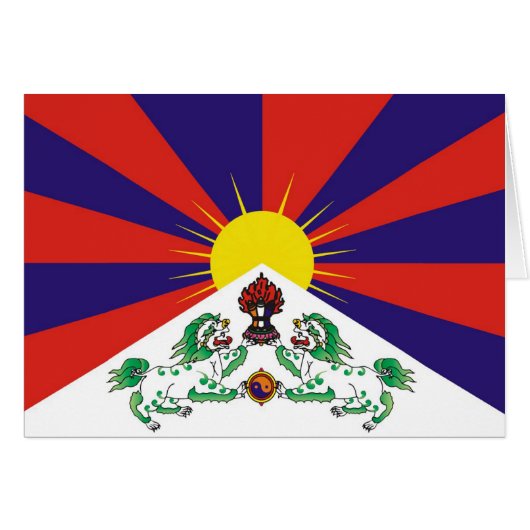 Tibetan Flag T-shirts and Gifts (Front Horizontal)