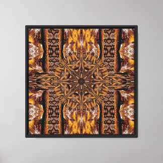 Tibetan Golden Lotus 8 Canvas Print