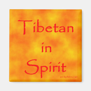 Tibetan in Spirit-magnets Magnet