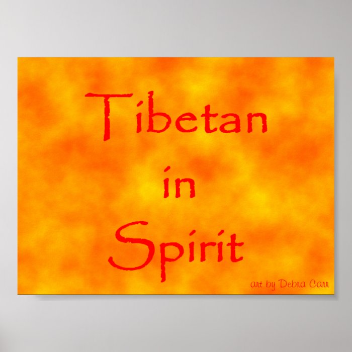 Tibetan in Spirit Poster