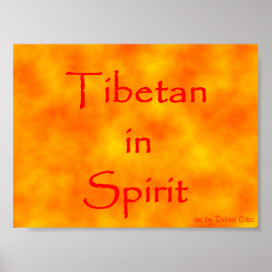 Tibetan in Spirit-Poster Poster