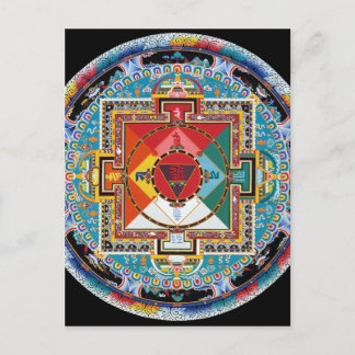 TIBETAN MANDALA 14OCT 2014.jpg Postcard