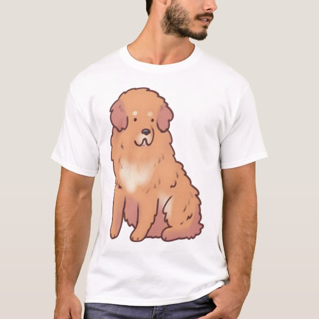 Tibetan mastiff dog Magic T-Shirt (Front)