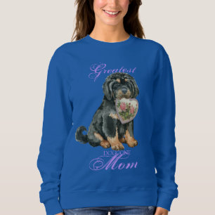 Tibetan Mastiff Heart Mom Long Sleeve T-Shirt Sweatshirt