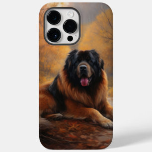 Tibetan Mastiff in Autumn Leaves Fall Inspire Case-Mate iPhone 14 Pro Max Case