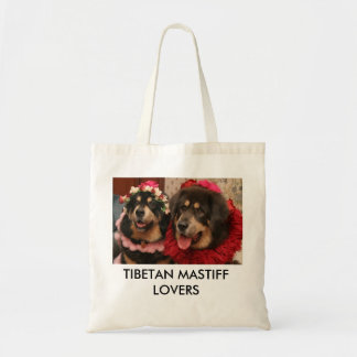 TIBETAN MASTIFF LOVERS TOTE BAG