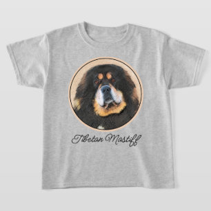 Tibetan Mastiff Painting - Cute Original Dog Art T-Shirt
