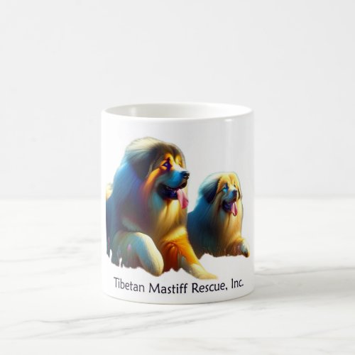 Tibetan Mastiff Pair  Coffee Mug