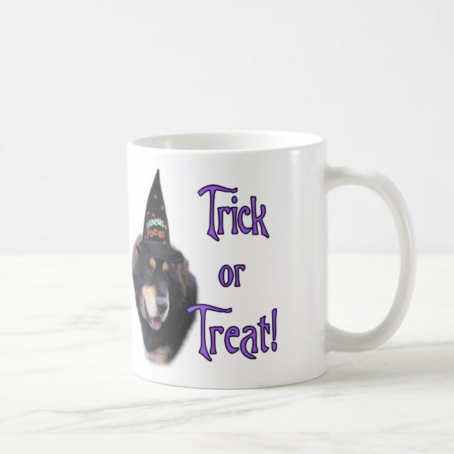 Tibetan Mastiff Trick Coffee Mug (Right)
