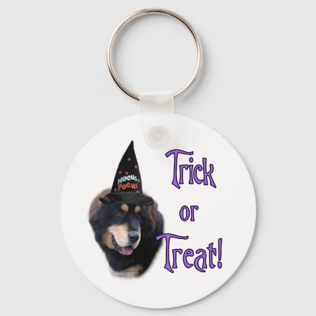 Tibetan Mastiff Trick Keychain (Front)