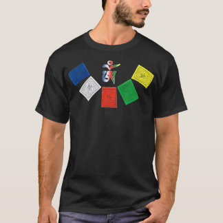 Tibetan OM Prayer Flags T-Shirt