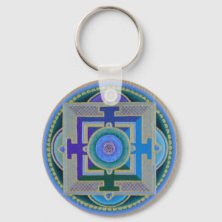 Tibetan Rose Keychain