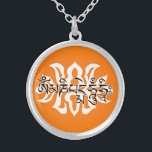 Tibetan Six True Word Mantra/Om Ma Ni Pad Me Hum Silver Plated Necklace<br><div class="desc">Beautiful meaningful Tibetan Buddhism Gift with Blessings in all manners. The great six true words: Om Ma Ni Pad Me Hum is the most common mantra in Tibet, recited by Buddhists, painted or carved on rocks, prayer wheels, or yak skulls and seen around Tibet very commonly. According to Tibetan culture,...</div>