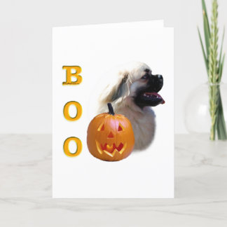 Tibetan Spaniel Boo Card