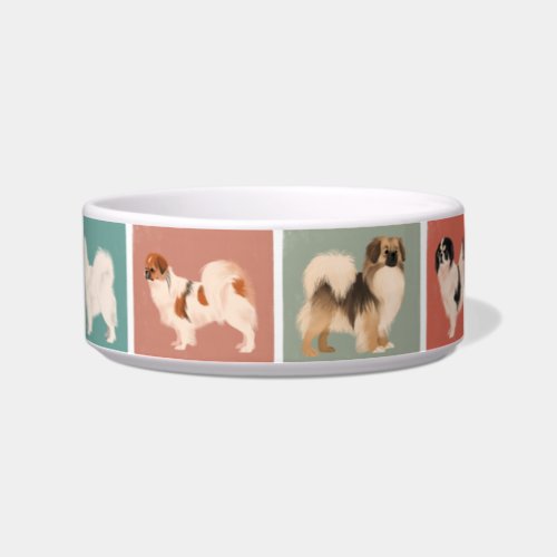 Tibetan Spaniel Dog Bowl