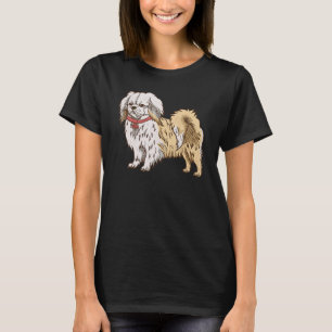 Tibetan Spaniel - Dog Identification - Dogs Lover  T-Shirt