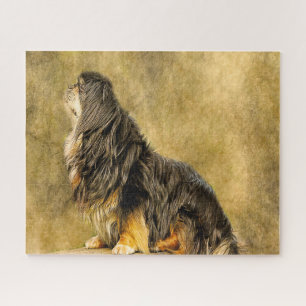 Tibetan Spaniel Dogs Jigsaws Jigsaw Puzzle