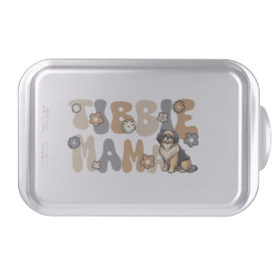 Tibetan Spaniel Groovy Tibbie Mama Cake Pan