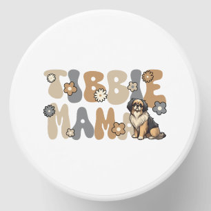 Tibetan Spaniel Groovy Tibbie Mama Mini Candle Favors