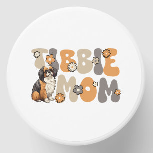 Tibetan Spaniel Groovy Tibbie Mom Mini Candle Favors