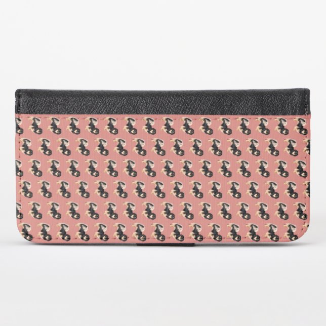 Tibetan Spaniel iPhone X Wallet Case (Front (Horizontal))