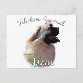 Tibetan Spaniel Mom 2 Postcard