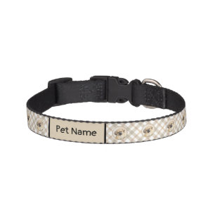Tibetan Spaniel Painting - Cute Original Dog Art Pet Collar
