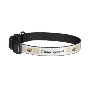 Tibetan Spaniel Painting - Cute Original Dog Art Pet Collar