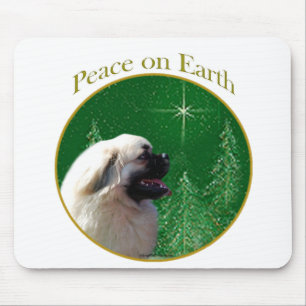 Tibetan Spaniel Peace Mouse Pad