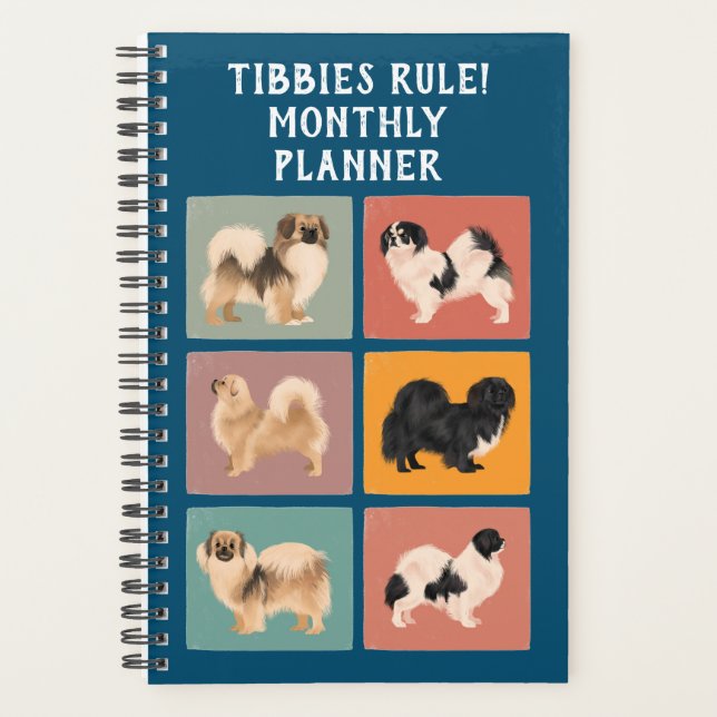 Tibetan Spaniel Planner (Front)